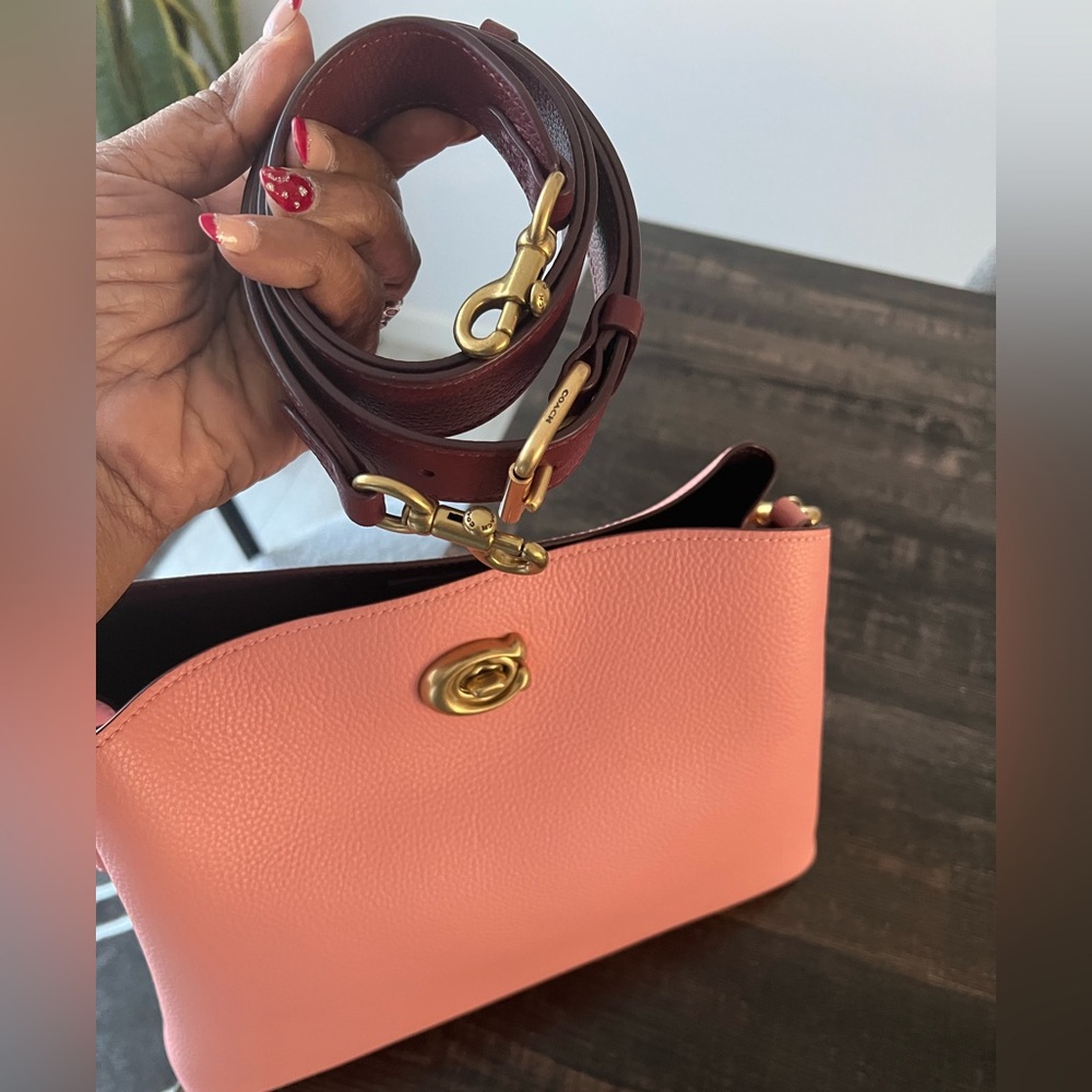 Coach Willow Bucket Leather Shoulder Bag - Picture 5 of 13